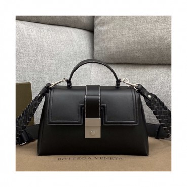 Bottega Veneta 2019 Piazza Large Tote Shoulder Bag,25cm - 보테가 베네타 2019 피아짜 라지 토트 숄더백, 567209,BVB0416,25cm,블랙