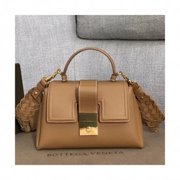Bottega Veneta 2019 Piazza Small Tote Shoulder Bag,20cm - 보테가 베네타 2019 피아짜 스몰 토트 숄더백, 567208,BVB0414,20cm,카멜