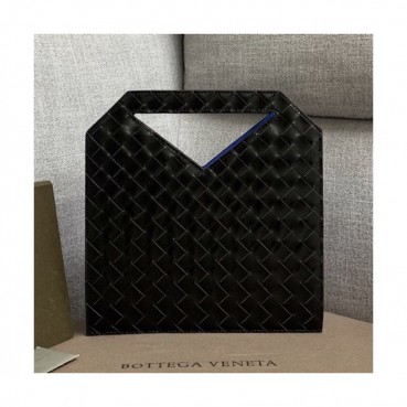 Bottega Veneta 2019 Small Flat Tote Bag,26cm - 보테가 베네타 2019 스몰 플랫 토트백, 592787,BVB0380,26cm,블랙