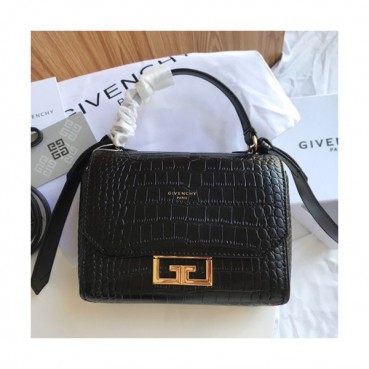 Givenchy 2019 Eden Leather Tote Shoulder Bag,18.5CM - 지방시 2019 에덴 레더 토트 숄더백,GVB0303,18.5CM,블랙