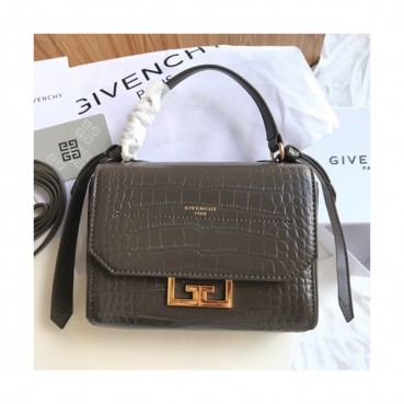 Givenchy 2019 Eden Leather Tote Shoulder Bag,18.5CM - 지방시 2019 에덴 레더 토트 숄더백,GVB0301,18.5CM,그레이