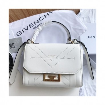 Givenchy 2019 Eden Leather Tote Shoulder Bag,18.5CM - 지방시 2019 에덴 레더 토트 숄더백,GVB0298,18.5CM,화이트
