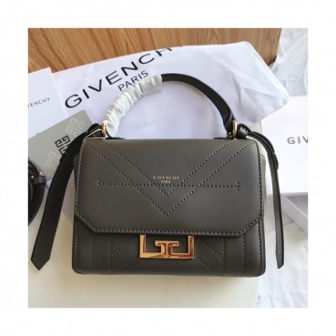 Givenchy 2019 Eden Leather Tote Shoulder Bag,18.5CM - 지방시 2019 에덴 레더 토트 숄더백,GVB0296,18.5CM,그레이