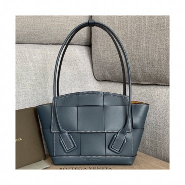 Bottega Veneta 2019 Arco Small Tote Shoulder Bag,22cm - 보테가 베네타 2019 아르코 스몰 토트 숄더백, 575943,BVB0376,22cm,네이비