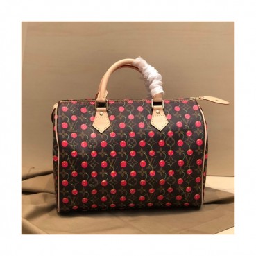 Louis Vuitton 2019 Monogram Speedy Tote Shoulder Bag,30cm - 루이비통 2019 모노그램 스피디 토트 숄더백 M41107,LOUB1681,30cm,브라운