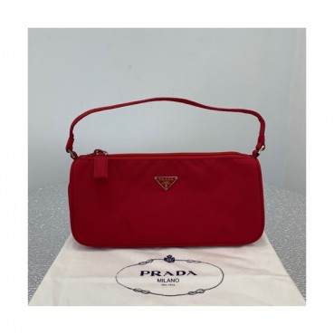 Prada 2019 Nylon Hobo Tote Shoulder Bag,24.5CM - 프라다 2019 나일론 호보 토트 숄더백,PRAB0067,24.5cm,레드