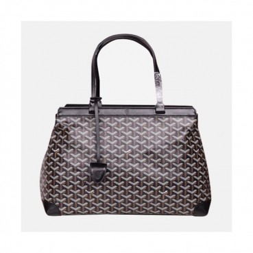 Goyard 2019 PVC Bellechasse Tote Bag,40cm - 고야드 2019 PVC 벨샤스 토트백,GYB0171,40cm,블랙