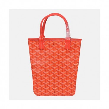 Goyard 2019 PVC Mini Tote Shopper Bag,23.5cm - 고야드 2019 PVC 미니 토트 쇼퍼백,GYB0144,23.5cm,오렌지