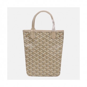 Goyard 2019 PVC Mini Tote Shopper Bag,23.5cm - 고야드 2019 PVC 미니 토트 쇼퍼백,GYB0142,23.5cm,베이지
