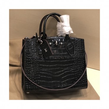 Louis Vuitton 2019 City Steamer Tote Bag,26.5cm - 루이비통 2019 시티 스티머 토트백 M92515,LOUB1654,26.5cm,블랙