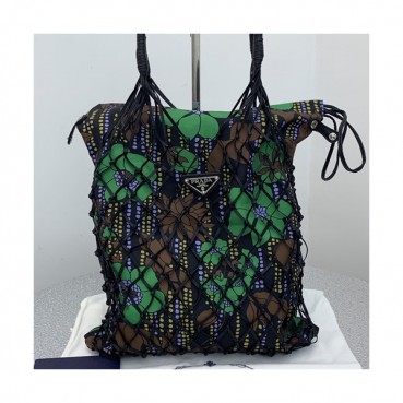 Prada 2019 Nylon Tote Shoulder Shopper  Bag,33CM - 프라다 2019 나일론 토트 숄더 쇼퍼백,PRAB0059,33cm,블랙