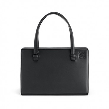 [모던&시크]Loewe 2019 Postal Large Tote Shoulder Bag, 21CM - 로에베 2019 포스탈 라지 토트 숄더백 ,LOEB0325, 21CM, 블랙
