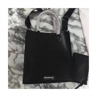 Givenchy 2019 Leather Tote Shoulder Shopper Bag,28cm - 지방시 2019 레더 토트 숄더 쇼퍼백,GVB0237,28CM,블랙