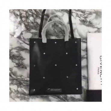 Givenchy 2019 Leather Tote Shoulder Shopper Bag,28cm - 지방시 2019 레더 토트 숄더 쇼퍼백,GVB0235,28CM,블랙