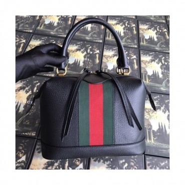 Gucci 2019 Ophidia Supreme Leather Tote Bag,27CM - 구찌 2019 오피디아 수프림 레더 여성용 토트백 523433,GUB0709,27CM,블랙