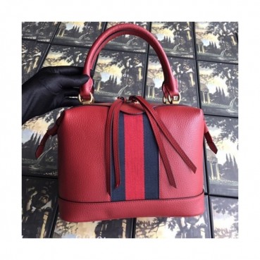 Gucci 2019 Ophidia Supreme Leather Tote Bag,27CM - 구찌 2019 오피디아 수프림 레더 여성용 토트백 523433,GUB0708,27CM,레드