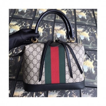 Gucci 2019 Ophidia Supreme Tote Bag,27CM - 구찌 2019 오피디아 수프림 여성용 토트백 523433,GUB0706,27CM,블랙