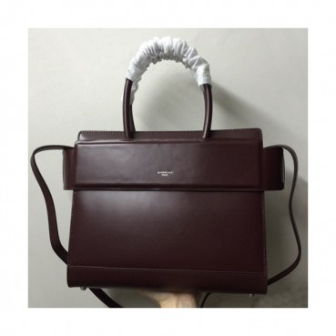 Givenchy 2019 Horizon Leather Large Tote Shoulder Bag,28CM - 지방시 2019 호라이즌 레더 라지 토트 숄더백,GVB0205,28CM,와인
