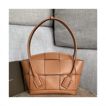 Bottega Veneta 2019 Arco Small Tote Shoulder Bag,22cm - 보테가 베네타 2019 아르코 스몰 토트 숄더백, 575943,BVB0294,22cm,카멜