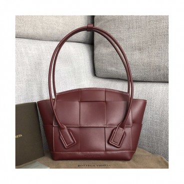 Bottega Veneta 2019 Arco Small Tote Shoulder Bag,22cm - 보테가 베네타 2019 아르코 스몰 토트 숄더백, 575943,BVB0291,22cm,와인
