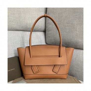 Bottega Veneta 2019 Arco Large Tote Shoulder Bag,32cm - 보테가 베네타 2019 아르코 라지 토트 숄더백, 575941,BVB0289,32cm,카멜
