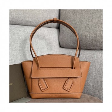 Bottega Veneta 2019 Arco Small Tote Shoulder Bag,22cm - 보테가 베네타 2019 아르코 스몰 토트 숄더백, 580725,BVB0284,22cm,카멜