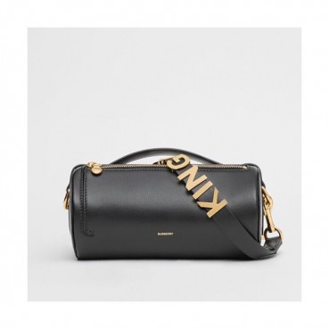 Burberry 2019 Leather Tote Shoulder Bag, 21cm - 버버리 2019 레더 토트 숄더백,BURB0347,21cm,블랙