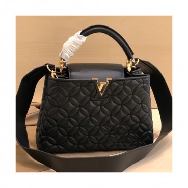 Louis Vuitton 2019 Capucines Tote Shoulder Bag,27/31cm - 루이비통 2019 카푸신 토트 숄더백  M48865,LOUB1562,27/31cm,블랙
