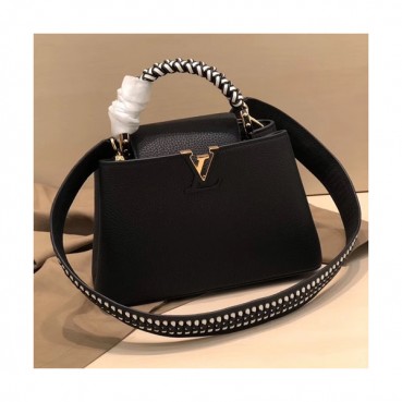 Louis Vuitton 2019 Capucines Tote Shoulder Bag,27/31cm - 루이비통 2019 카푸신 토트 숄더백  M55083 ,LOUB1507,27/31cm,블랙
