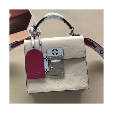 Louis Vuitton 2019 Spring Street Tote Shoulder Bag,17cm- 루이비통 2019 스프링 스트리트 토트 숄더백 M90376,LOUB1489,17cm,아이보리