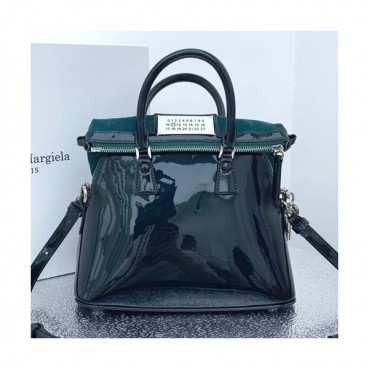 Maison Margiela 2019 5AC Leather Tote Shoulder Bag,23/26cm - 메종 마르지엘라 2019 5AC 레더 토트 숄더백,MMB0024,23/26cm,다크블루