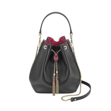 Bvlgari 2019 Bucket Tote Shoulder Bag,20CM - 불가리 2019 버킷 토트 숄더백,BVLB0120,20cm,블랙