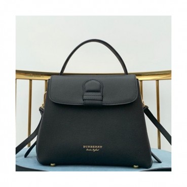 Burberry 2019 Leather Tote Shoulder Bag, 26cm - 버버리 2019 레더 토트 숄더백,BURB0319,26cm,블랙