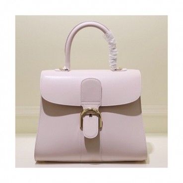 Delvaux 2019 Leather Tote Shoulder Bag,28 CM - 델보 2019 레더 토트 숄더백,DVB0323.28 CM,연베이비핑크