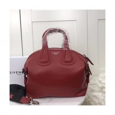 Givenchy Nightingale Leather Tote Shoulder Bag,28CM - 지방시 나이팅게일 레더 토트 숄더백,GVB0103,28CM,레드