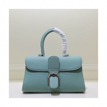 Delvaux 2019 Leather Tote Shoulder Bag,28s CM - 델보 2019 레더 토트 숄더백,DVB0314.28s CM,스카이블루