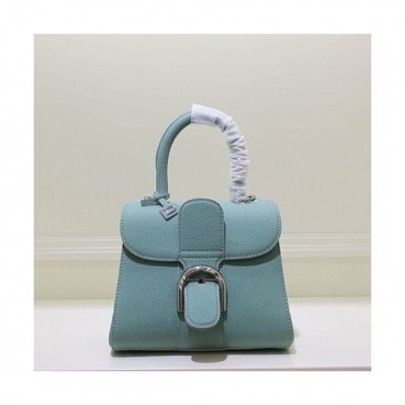 Delvaux 2019 Leather Tote Shoulder Bag,20CM - 델보 2019 레더 토트 숄더백,DVB0313.20CM,스카이블루