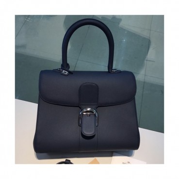 Delvaux 2019 Leather Tote Shoulder Bag,28 CM - 델보 2019 레더 토트 숄더백,DVB0301.28 CM,네이비
