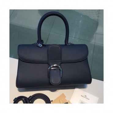 Delvaux 2019 Leather Tote Shoulder Bag,28s CM - 델보 2019 레더 토트 숄더백,DVB0300.28s CM,네이비