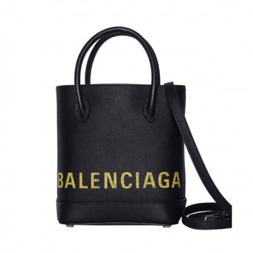 Balenciaga 2019 Ville Tote Shoulder Bag,21CM - 발렌시아가 2019 빌 토트 숄더백,BGB0340,21CM,블랙