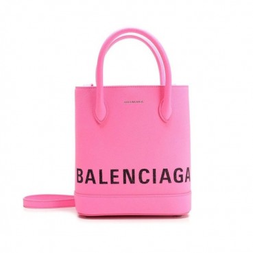 Balenciaga 2019 Ville Tote Shoulder Bag,21CM - 발렌시아가 2019 빌 토트 숄더백,BGB0338,21CM,핑크