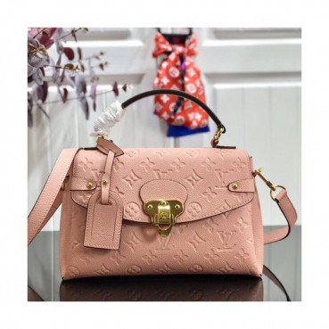 Louis Vuitton 2019 Georges Empreinte Monogram Tote Shoulder Bag,27.5cm - 루이비통 2019 조르주 앙프레뜨 모노그램 토트 숄더백 M53943,LOUB1454,27.5cm,핑크