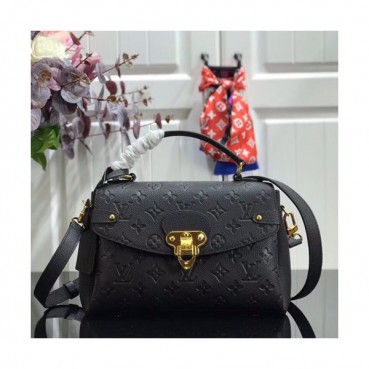 Louis Vuitton 2019 Georges Empreinte Monogram Tote Shoulder Bag,27.5cm - 루이비통 2019 조르주 앙프레뜨 모노그램 토트 숄더백 M53943,LOUB1453,27.5cm,블랙