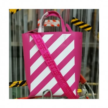 Off White 2019 Leather Tote Shoulder Bag,29cm - 오프화이트 2019 레더 남여공용 토트 숄더백,OFFB0057,29cm,핑크