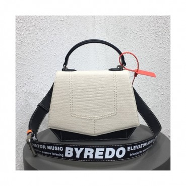 Off White x Byredo 2019 Nylon Tote Shoulder Bag,25cm - 오프화이트 x 바이레도 2019 나일론 토트 숄더백 5531