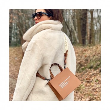 Off White 2019 Leather Tote Shoulder Bag,22cm - 오프화이트 2019 레더 토트 숄더백 5539