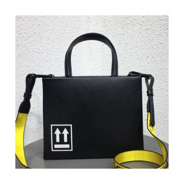 Off White 2019 Leather Tote Shoulder Bag,22cm - 오프화이트 2019 레더 토트 숄더백 5539