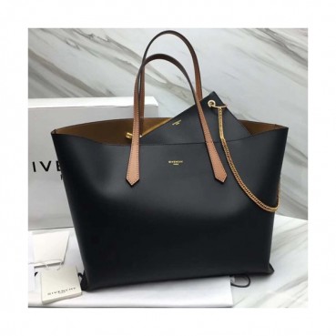 Givenchy 2019 Leather Tote Shoulder Shopper Bag,35CM - 지방시 2019 레더 토트 숄더 쇼퍼백,GVB0079,35CM,블랙