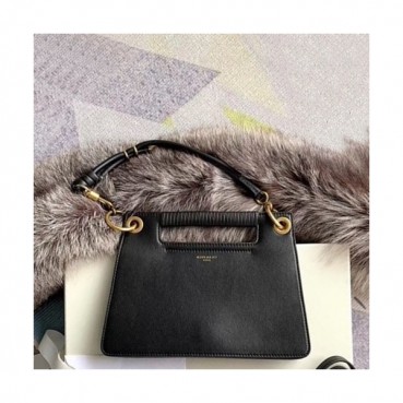 Givenchy 2019 Whip Leather Tote Shoulder Bag,25CM - 지방시 2019 휩 레더 토트 숄더백,GVB0041,25CM,블랙