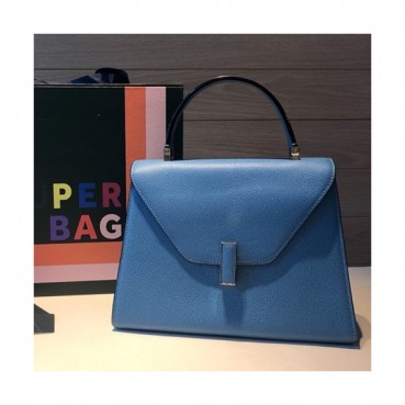 Valextra 2019 Epsom Leather Tote Shoulder Bag,26CM - 발렉스트라 2019 엡송 레더 토트 숄더백,VALB0066,26CM,블루